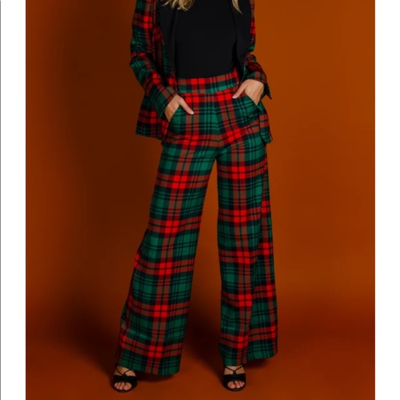 Shinesty Pants - Shinesty Christmas plaid pants 0